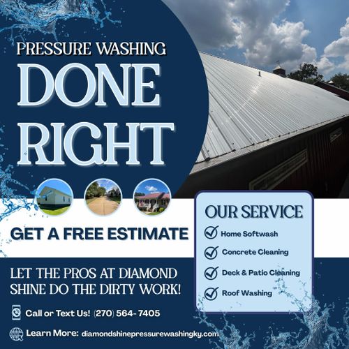  for Diamond Shine Pressure Washing in Paducah, KY