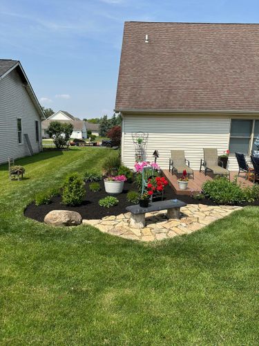 Landscape design for OT Lawn and Landscaping LLC in Carey, OH