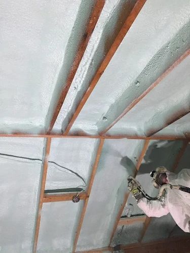 Closed Cell Spray Foam Insulation for D&J Insulation in Howard Lake, MN