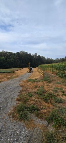 Land Clearing/Demolition for C.A. Sherry Land Improvement, LLC. in Louisa, VA