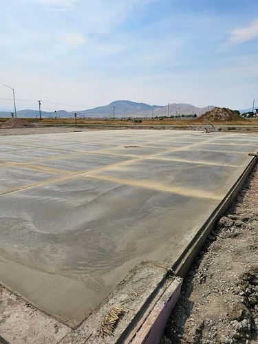 Concrete work for Blue Mountain Construction in Roundup, MT