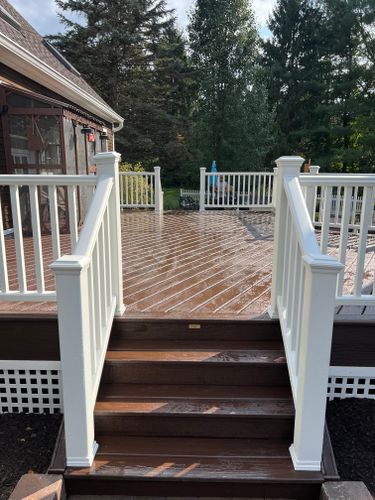 Custom Deck Designs for Disessa in Wantage, NJ