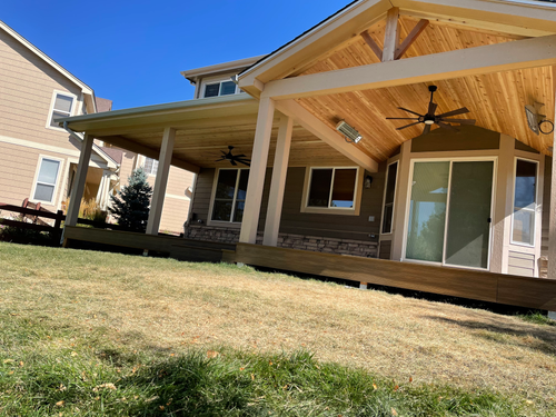 Deck Construction for Black Gold Construction & Design in Greeley, CO