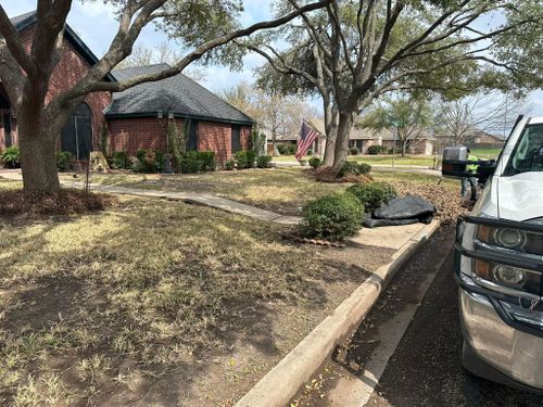 Mowing for Allen Lawn Care in Taylor, Texas