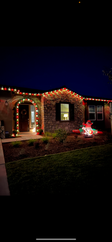 Christmas Light Installation  for Folsom Lake Landscaping in El Dorado Hills, CA