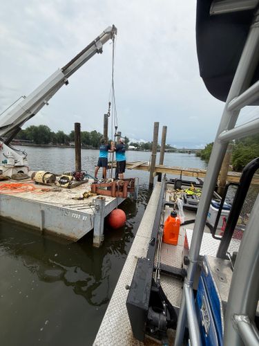 Sea Walls and Permanent Docks for Wagner's Lift & Dock Shop LLC in Watervliet, MI