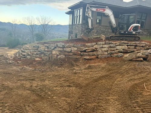 Final Grading for Elias Grading and Hauling in Black Mountain, NC