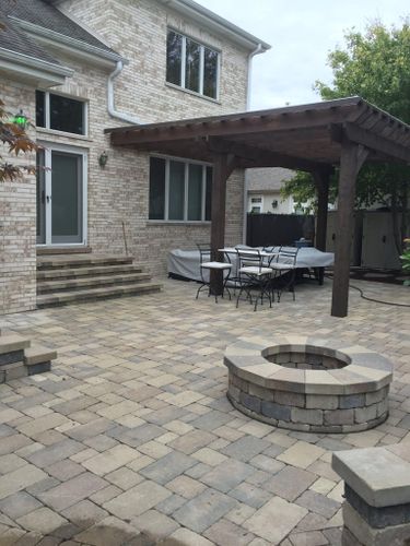 Patio Design & Construction for Alvarez Pavingstone INC. in Lyons, IL
