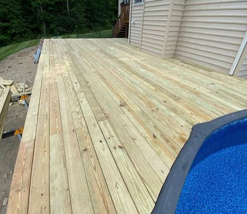 Custom Deck Designs for Disessa in Wantage, NJ