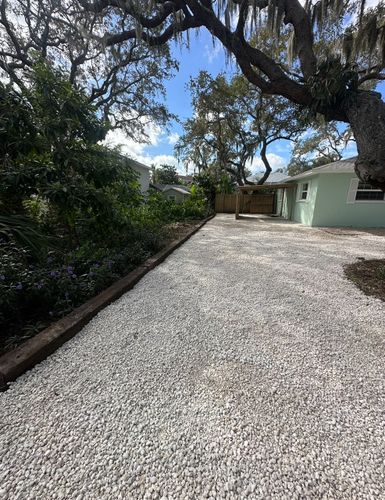 Hardscaping for Team Tolson Landscape in Tampa Bay, FL