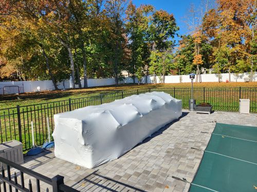 Shrink Wrapping Service for GEM Pool Service in Long Island, NY