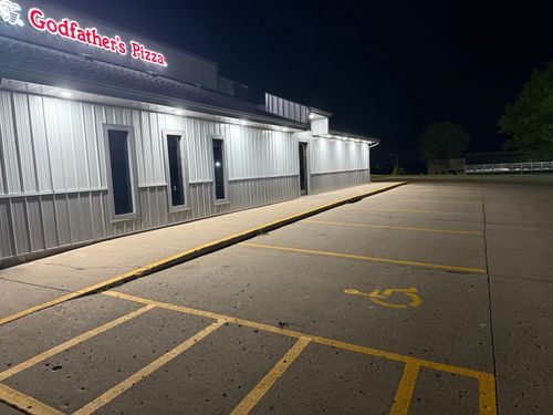 Line Striping for Midwest Line Striping LLC in Spirit Lake, IA