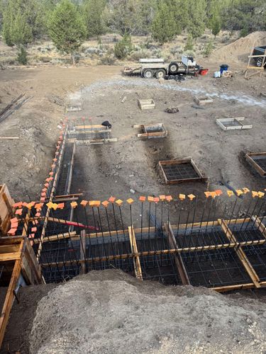 Excavation for TJR Concrete and Construction in Bend, OR