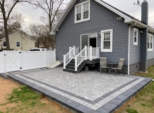 Paver Patios for Buildsmore Contracting Inc in East Windsor Township, NJ
