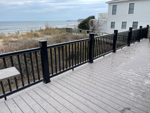 Deck & Patio Installation for Salt Side Construction in The Outer Banks, NC