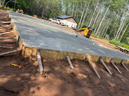 Concrete Driveway & Aprons for Outdoor Dynamics LLC in Sherburne County, MN