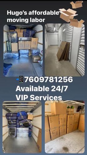  for Hugo’s Affordable Moving Labor in San Diego, CA