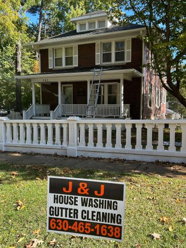 Home Softwash for J&J Power Washing and Gutter Cleaning in Geneva, IL