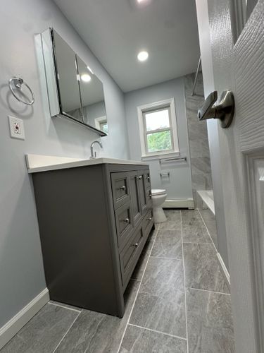 Bathroom Renovation for RMO Construction in Suffolk County, NY