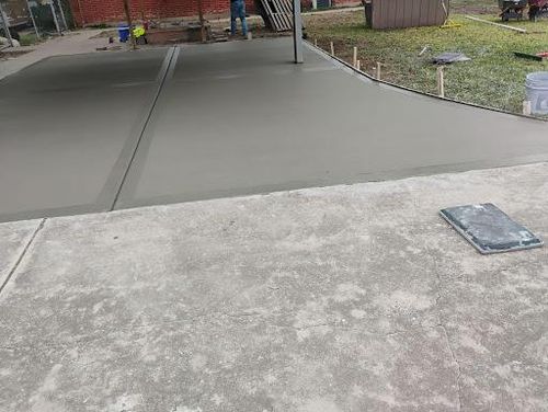 Concrete for Superior Painting and Metal Solutions in McAllen, TX