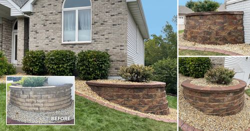 Retaining Walls for Second Nature Landscaping in Lake City, Minnesota