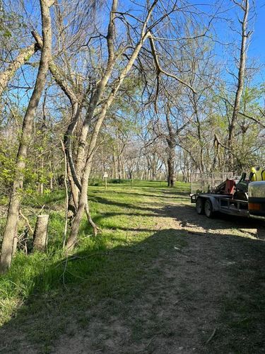 Mowing for Allen Lawn Care in Taylor, Texas