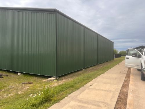 Custom Metal Buildings for CR Fabrication in Royse City, TX