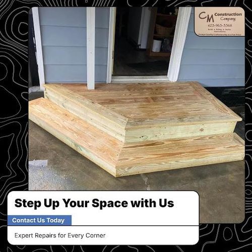 Carpentry for CM Construction in Erwin, TN