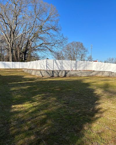 Retaining Wall for E&T Outdoor Pros in LaGrange, GA