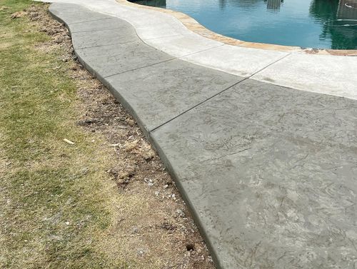 Pool Deck Paving for G2 Custom Concrete in Dallas, TX