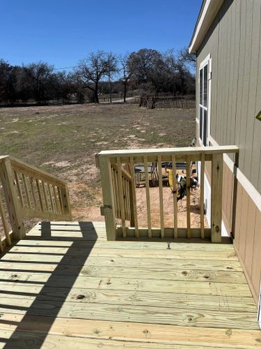 Decks & Porches for BAKER Carpentry in Joshua, TX