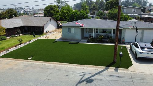 Artificial Turf Installation for Aidan Jade Landscaping in Riverside County, CA