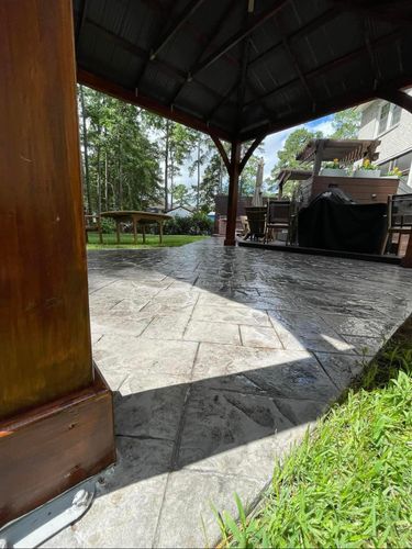 Patio Design & Installation for Concrete Cowboyz in Greenville, NC