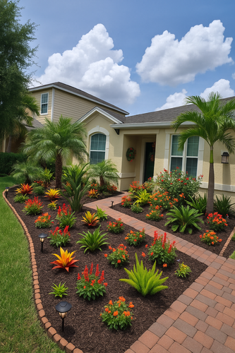 Landscape Design for Tezna Landscaping, Trees & Pavers in Valrico, FL