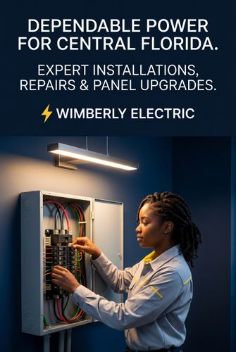 Electrical Panel Upgrades for Wimberly Electric LLC in Orlando, FL