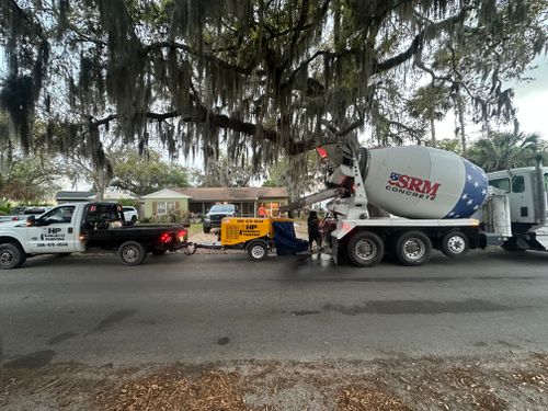 Concrete for HP Concrete Pumping, Inc. in Smyrna Beach, FL