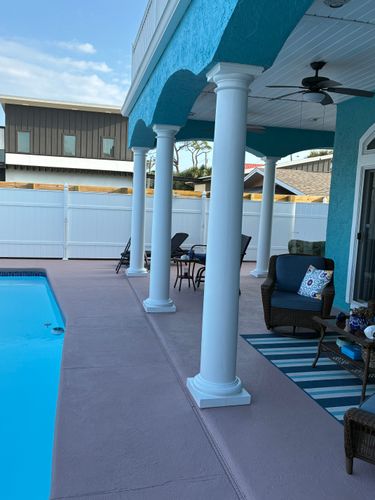 Pool Decks for Ferrell’s Professional Painting & Home Services LLC in Panama City Beach, FL