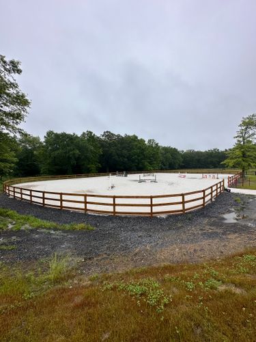 Wooden fence for Wantage Fence & Stonework, LLC in Wantage, New Jersey