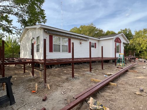 Deck Construction for Keeping Up With The Jones LLC in Corsicana, TX