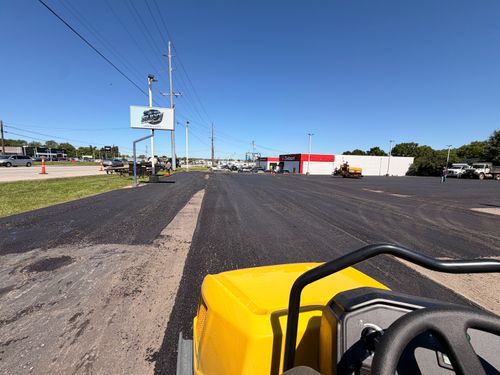Parking Lot Construction for Hundley Sealcoating LLC in Hamilton, OH