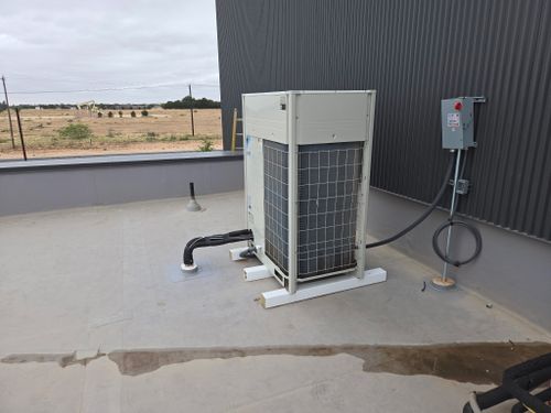 HVACR System Installation for J&A Refrigeration in Midland County, TX