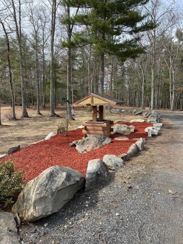 Mulch Installation for Navedo’s Lawn Care in Putnam, CT