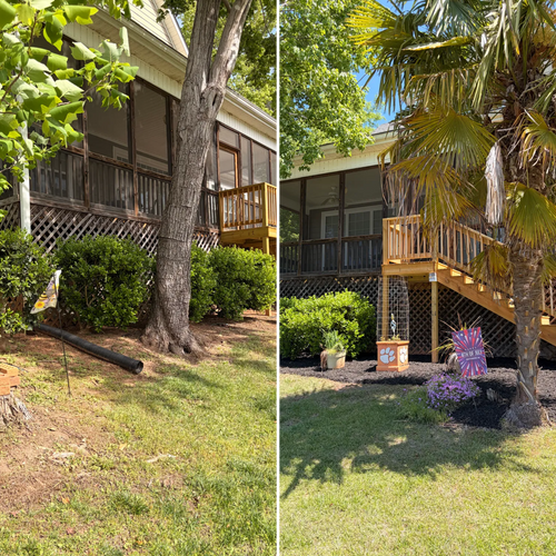 Mulch Installation for Lakeside Lawncare in Cross Hill, SC