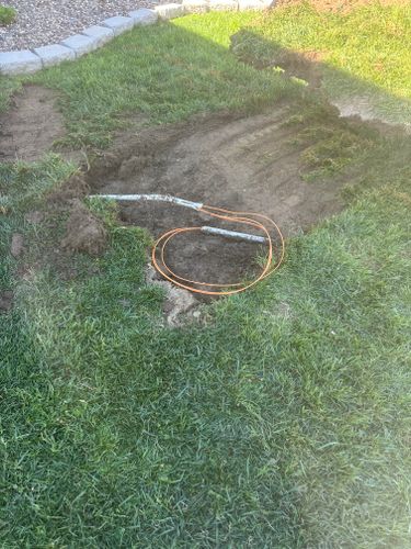 Landscape Installation for Mayfield Landscaping in Staunton, IL