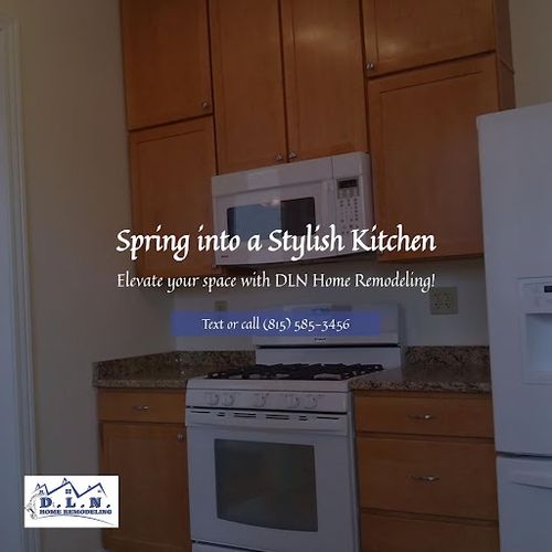 Kitchen and Bathroom Renovations for DLN Home Remodeling in Peru, IL