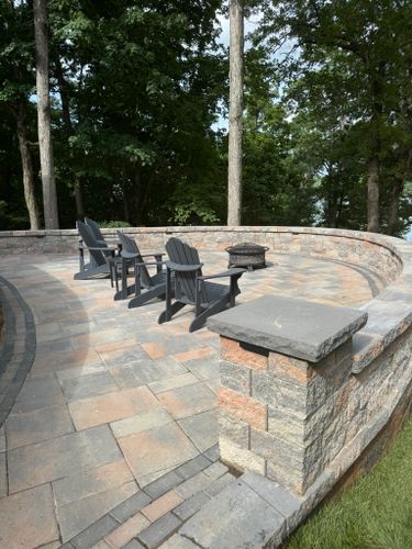 Landscape Installation for Mayfield Landscaping in Staunton, IL