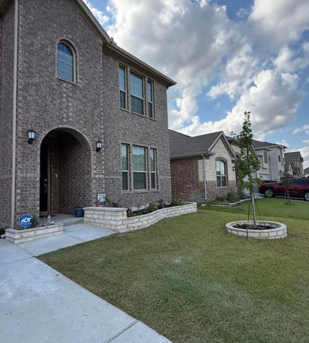 Leveling for North Texas Groundscaping in Frisco, TX