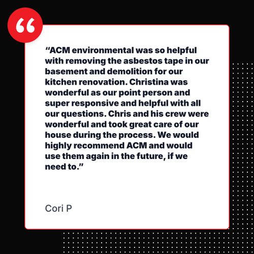 Consulting for ACM Environmental in Salt Lake City, UT