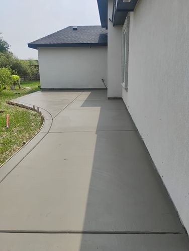 Concrete for Superior Painting and Metal Solutions in McAllen, TX