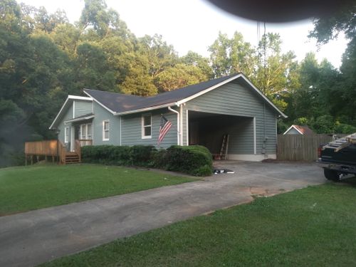 Porches and decks for Lovvorn Builders in Bowdon, GA